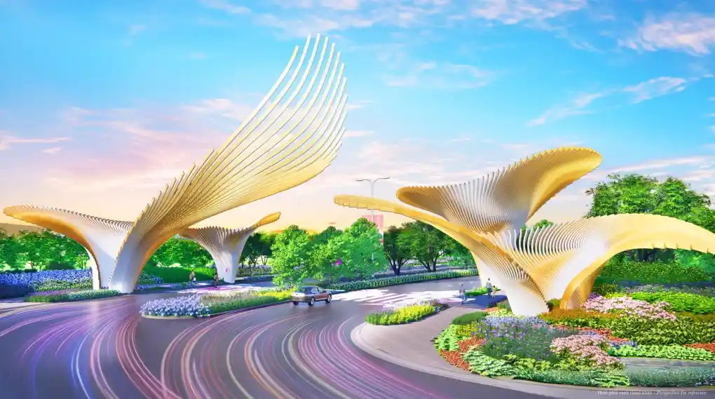 Cồng chào Hồng Hạc City