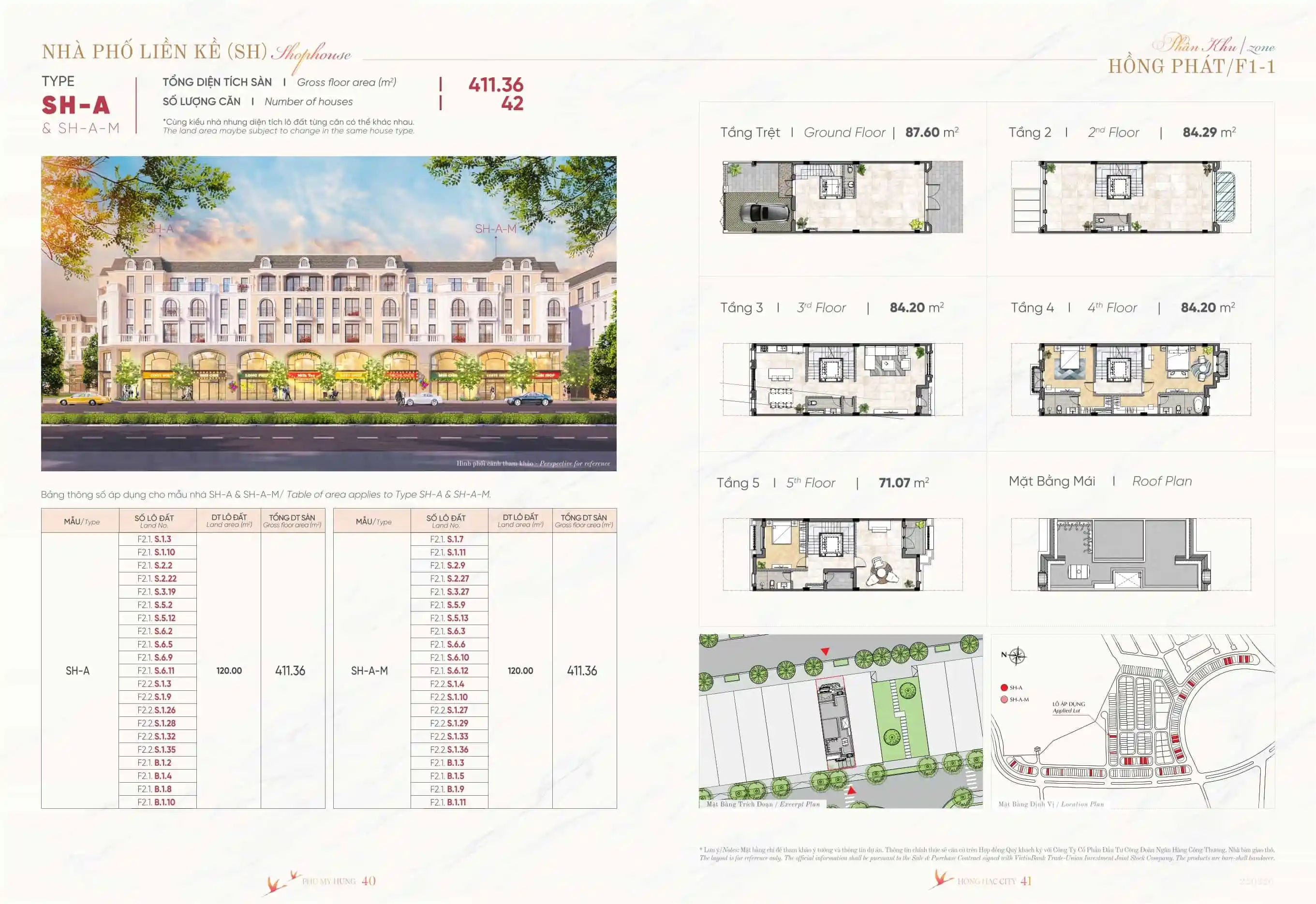 SH-A shophouse at Hồng Hạc City