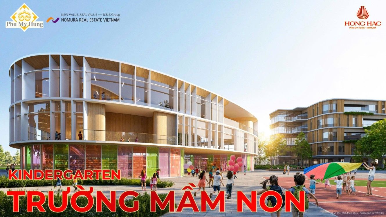 Tiện ích Hồng Hạc City Phú Mỹ Hưng- Trường mầm non