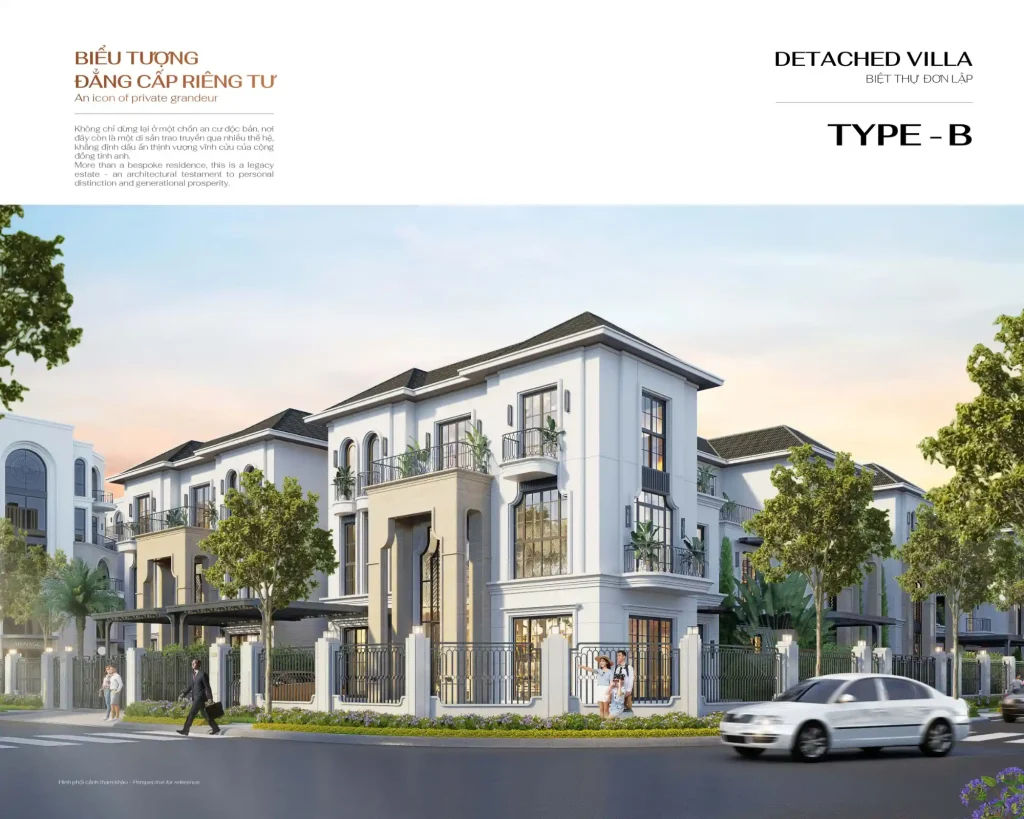 Villa Hồng Hạc City - Biệt thự đơn lập