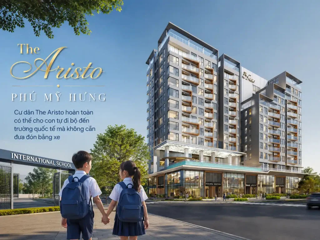 Cư Dân The Aristo Có Thể Cho Con Tự Đi Bộ Đến Trường Quốc Tế