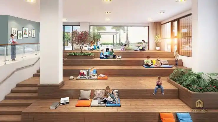 Tiện ích căn hộ Midtown - Thư viện trẻ em