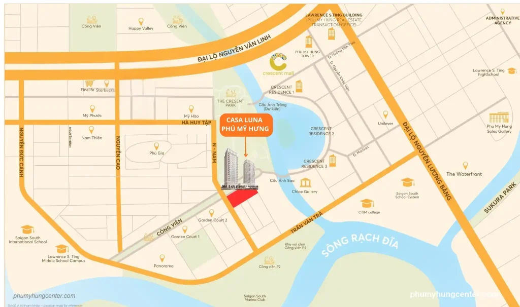 Vị trí Casa Luna