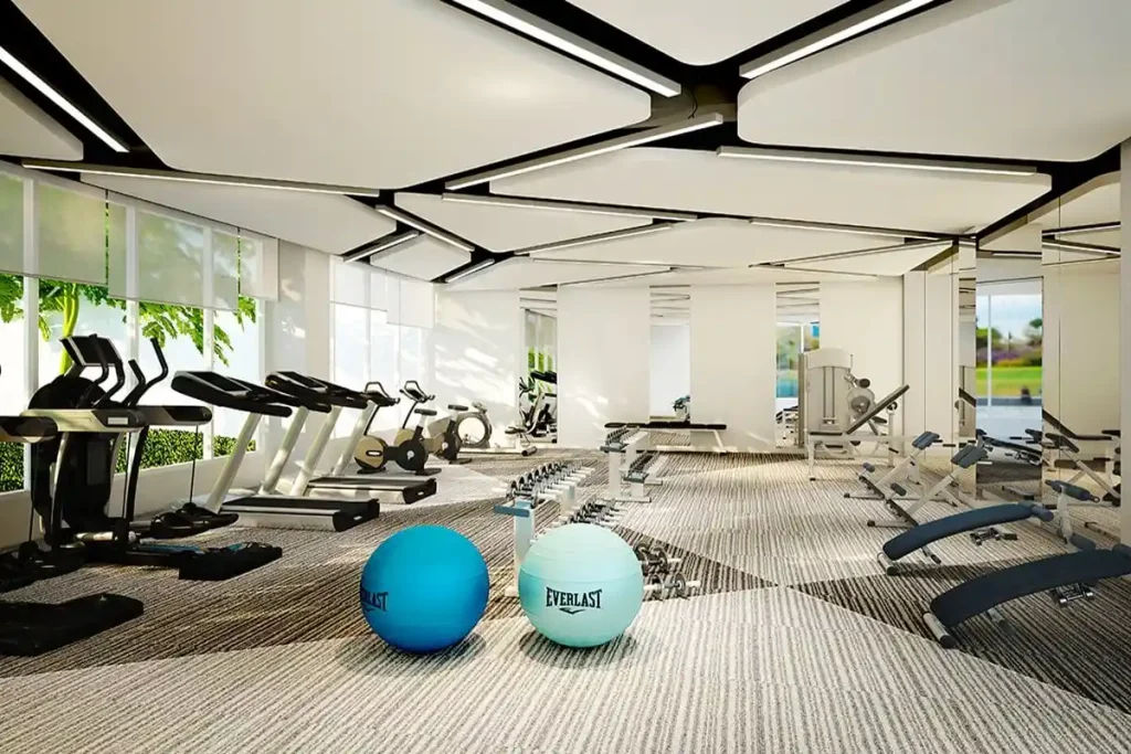 Tiện ích Riverpark Premier gym room