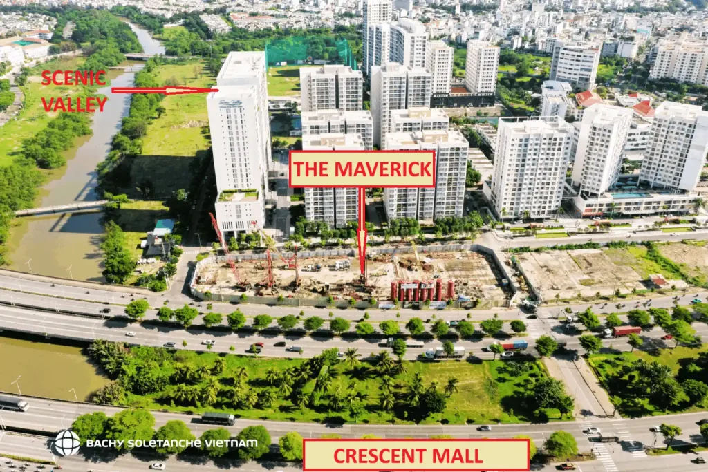 Vị trí The Maverick thực tế