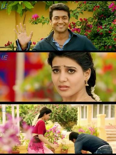 24 meme template with Sethuraman, Athreya and Manikandan (Suriya) with Sathyabama (Samantha Ruth Prabhu)