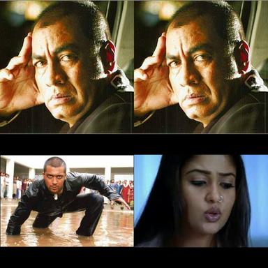 Ghajini meme template