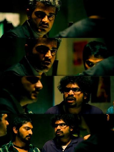 Mankatha meme template with Vinayak Mahadevan (Ajith Kumar)