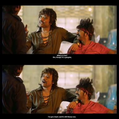 Mark Antony meme template with Jackie Pandian / Madhan Pandiyan (S. J. Suryah) with Maserati (Redin Kingsley)