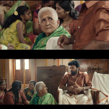 Veeran meme template with Selvi's Groom Prospect (Tha. Muruganantham)