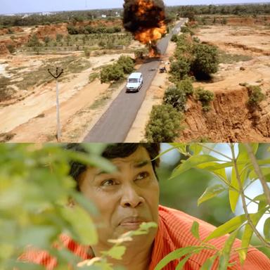 Naanum Rowdydhaan meme template with Pondicherry Don (Anandaraj)