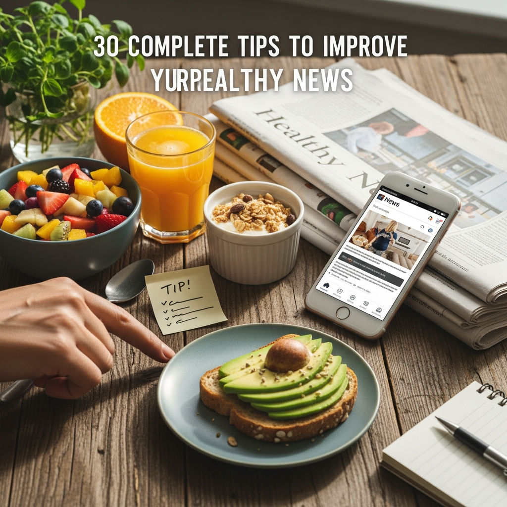 30 Complete Tips to Improve Your Healthy News banner