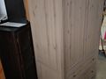IKEA HEMNES Dřevěná skříň se dvěma zásuvkami