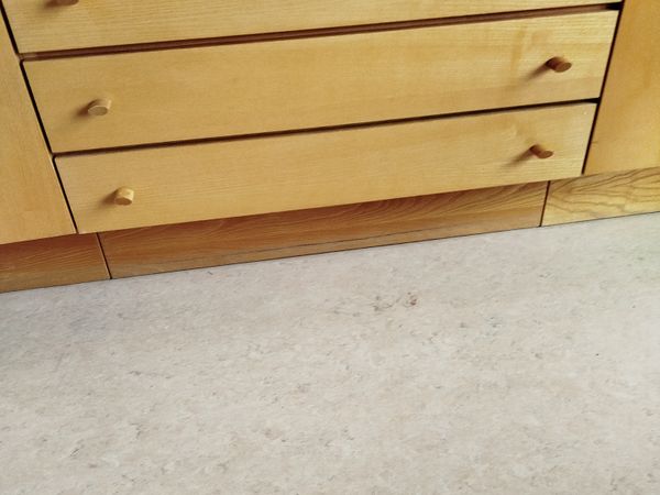 Obývací stěna dřevěná, použité