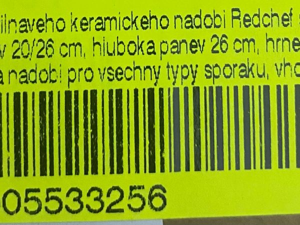Redchef sada 16 ks nepřilnavého keramického nádobí s odnímatelnou rukojetí