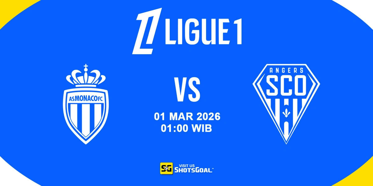 Prediksi Liga Prancis: Monaco vs Angers 01 Maret 2026