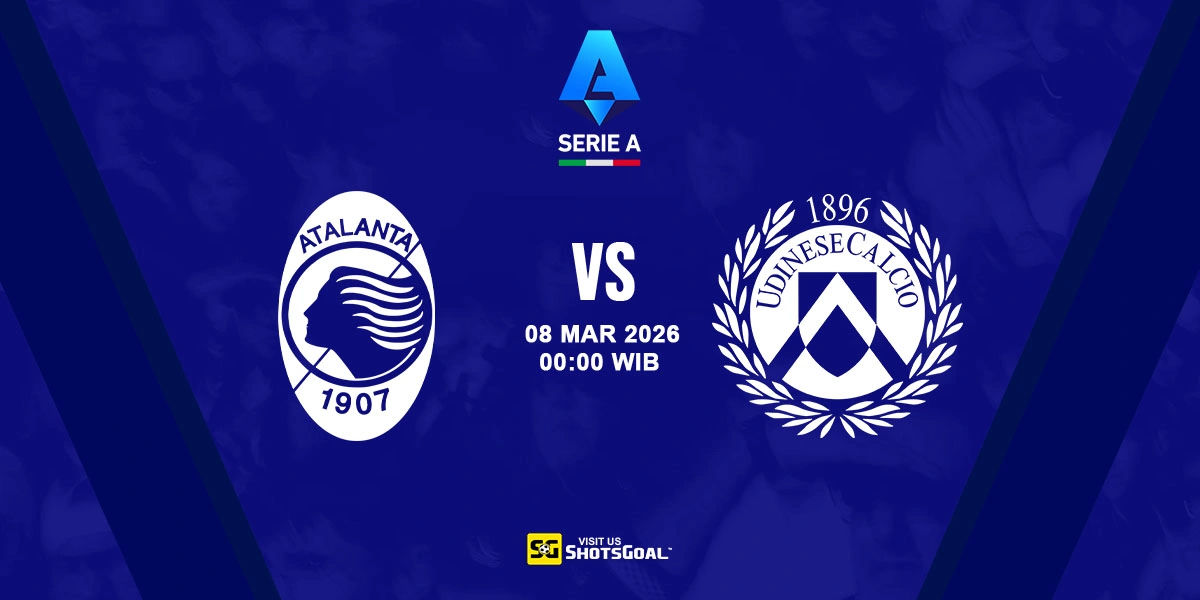 Prediksi Liga Italia: Atalanta vs Udinese 08 Maret 2026