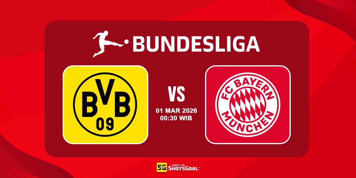 Prediksi Liga Jerman: Dortmund vs Bayern Munich 01 Maret 2026