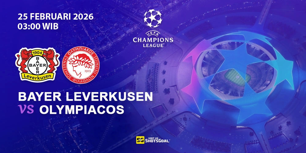 Prediksi Liga Champions: Bayer Leverkusen vs Olympiacos Piraeus 25 Februari 2026