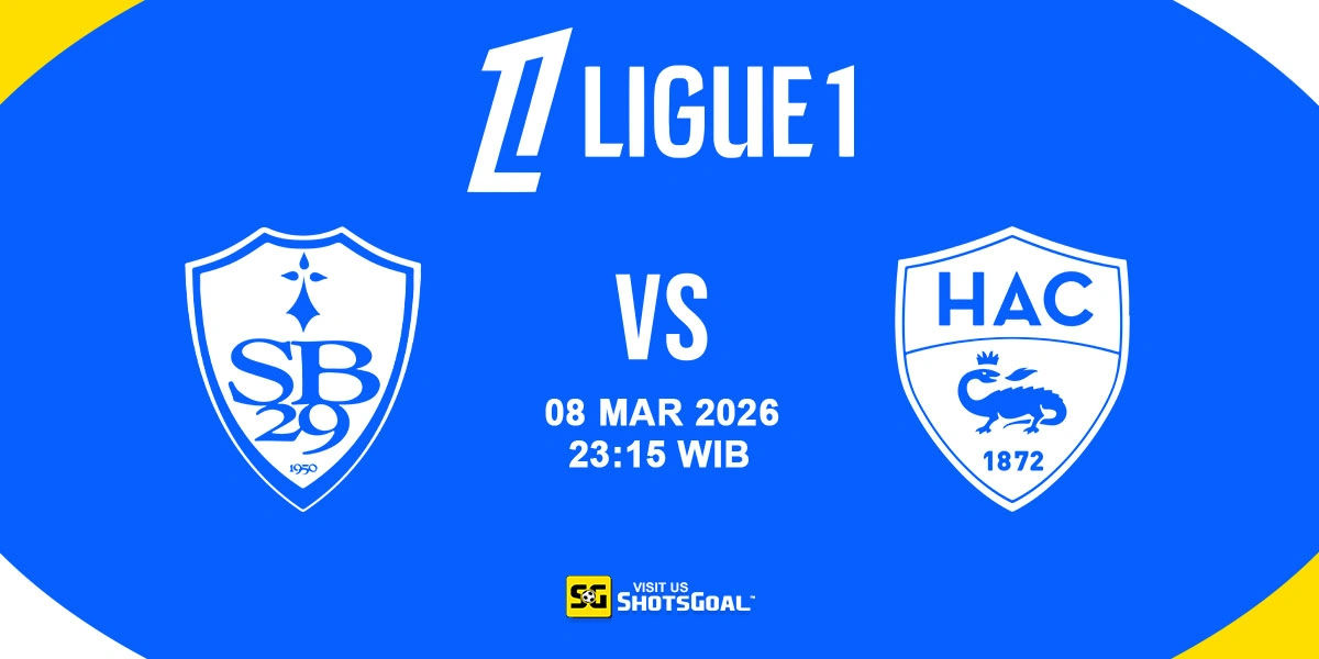 Prediksi Liga Prancis: Brest vs Le Havre 08 Maret 2026