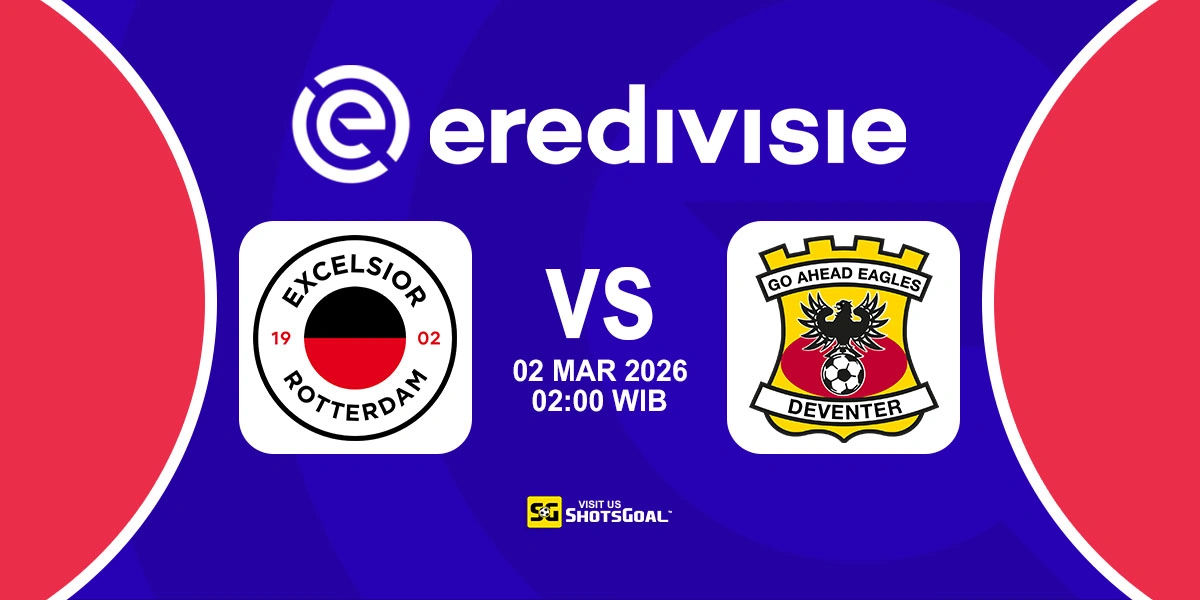 Prediksi Liga Belanda: Excelsior vs G.A. Eagles 02 Maret 2026