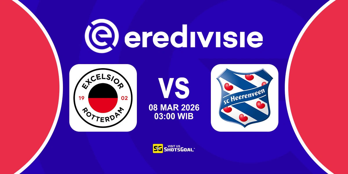 Prediksi Liga Belanda: Excelsior vs Heerenveen 08 Maret 2026