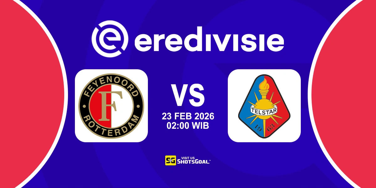 Prediksi Liga Belanda: Feyenoord vs Telstar 23 Februari 2026