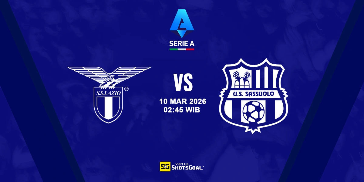 Prediksi Liga Italia: Lazio vs Sassuolo 10 Maret 2026