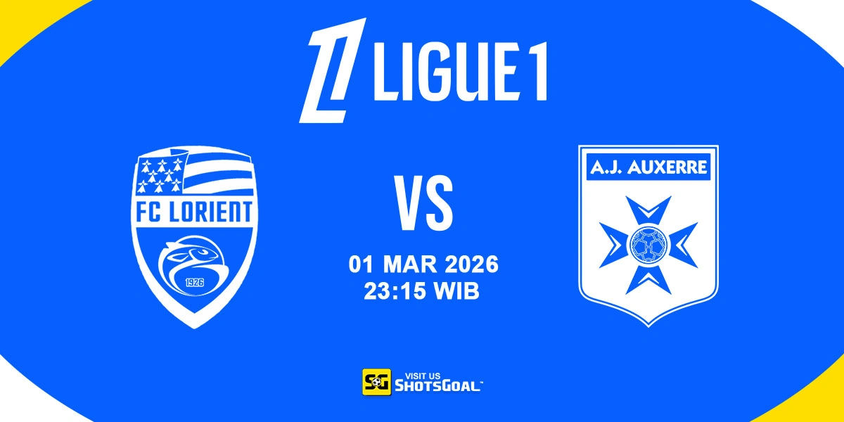 Prediksi Liga Prancis: Lorient vs Auxerre 01 Maret 2026