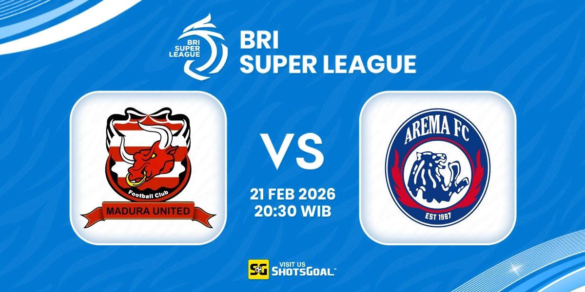Prediksi Liga Super Indonesia: Madura United vs Arema FC 21 Februari 2026