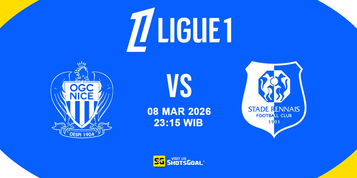 Prediksi Liga Prancis: Nice vs Rennes 08 Maret 2026