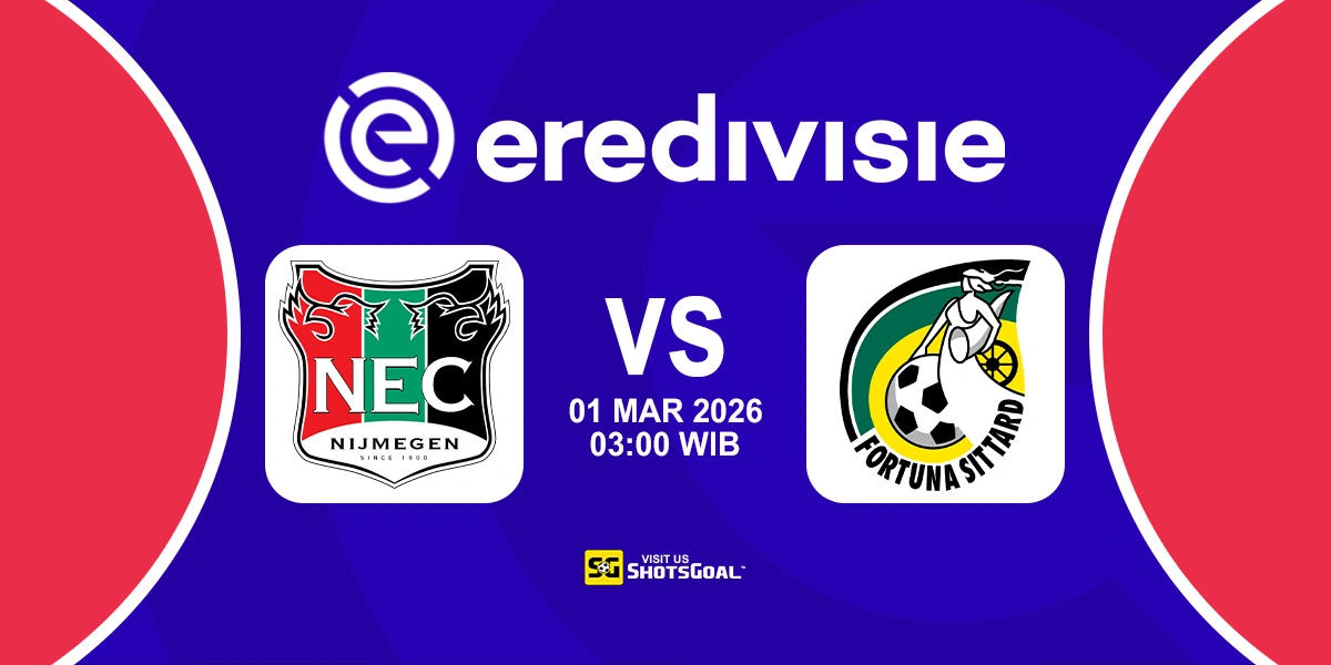 Prediksi Liga Belanda: Nijmegen vs Sittard 01 Maret 2026