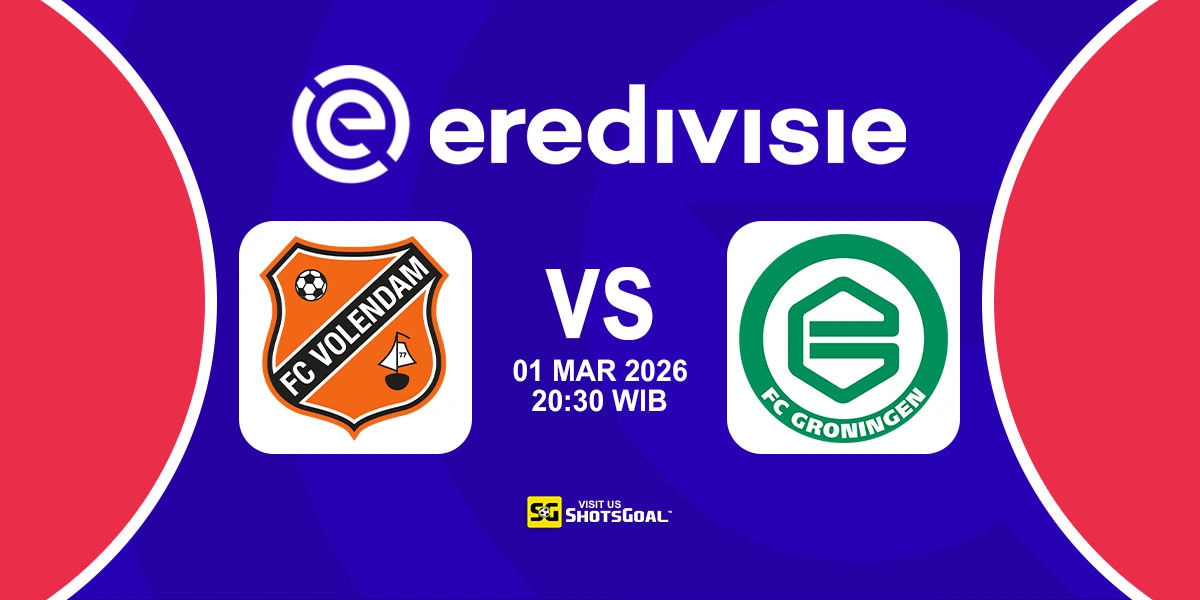 Prediksi Liga Belanda: FC Volendam vs Groningen 01 Maret 2026