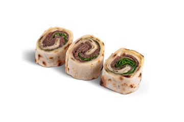 Picture of Pulled Beef & Mustard Pinwheel Wrap