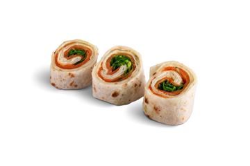 Picture of Smoked Salmon & Guacamole Pinwheel Wrap