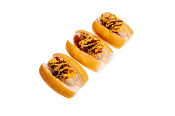 Picture of Mini Mustard & Ketchup Hot Dog