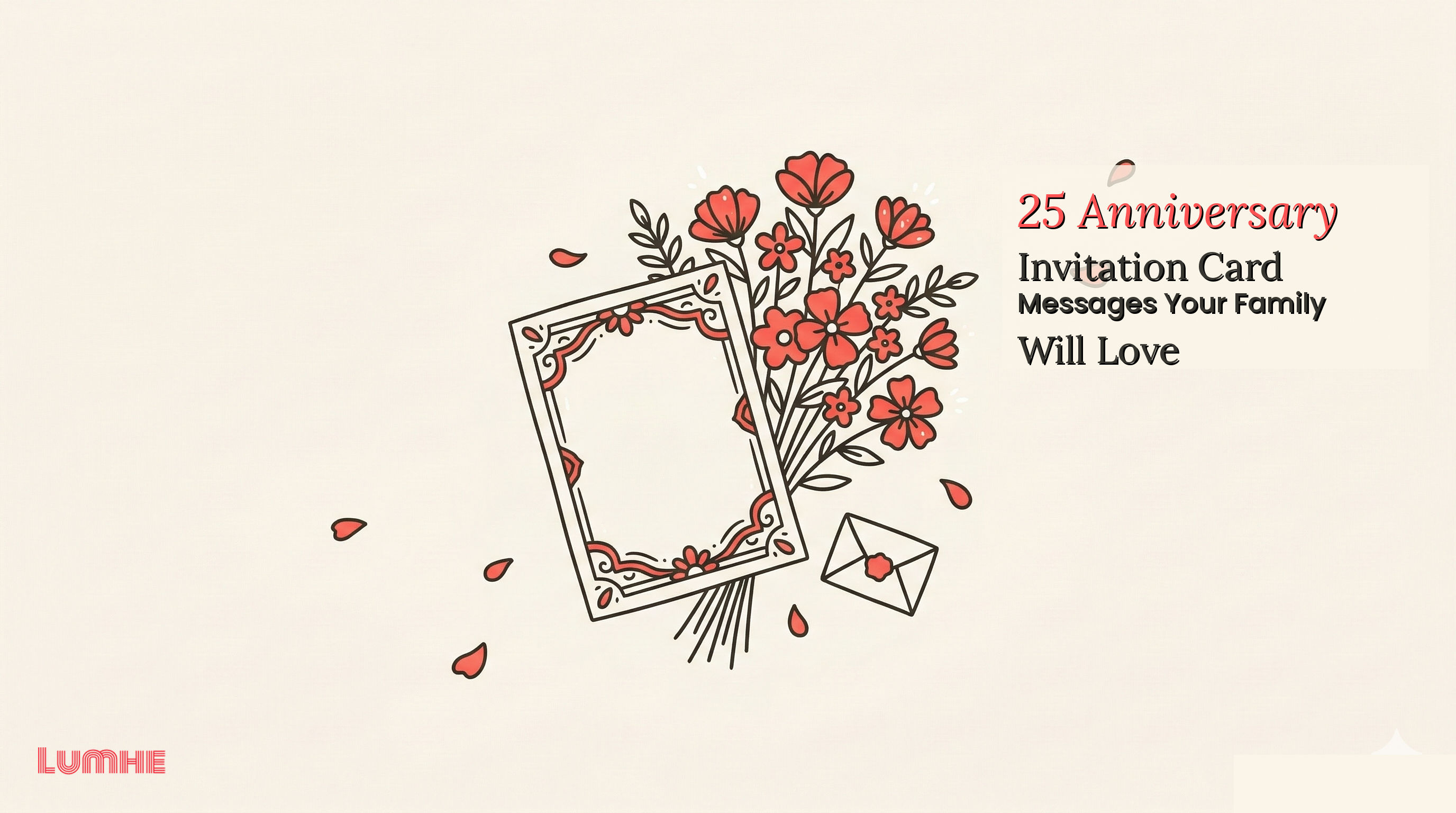 25 Anniversary Invitation Card Messages Your Family Will Love — Lumhe blog