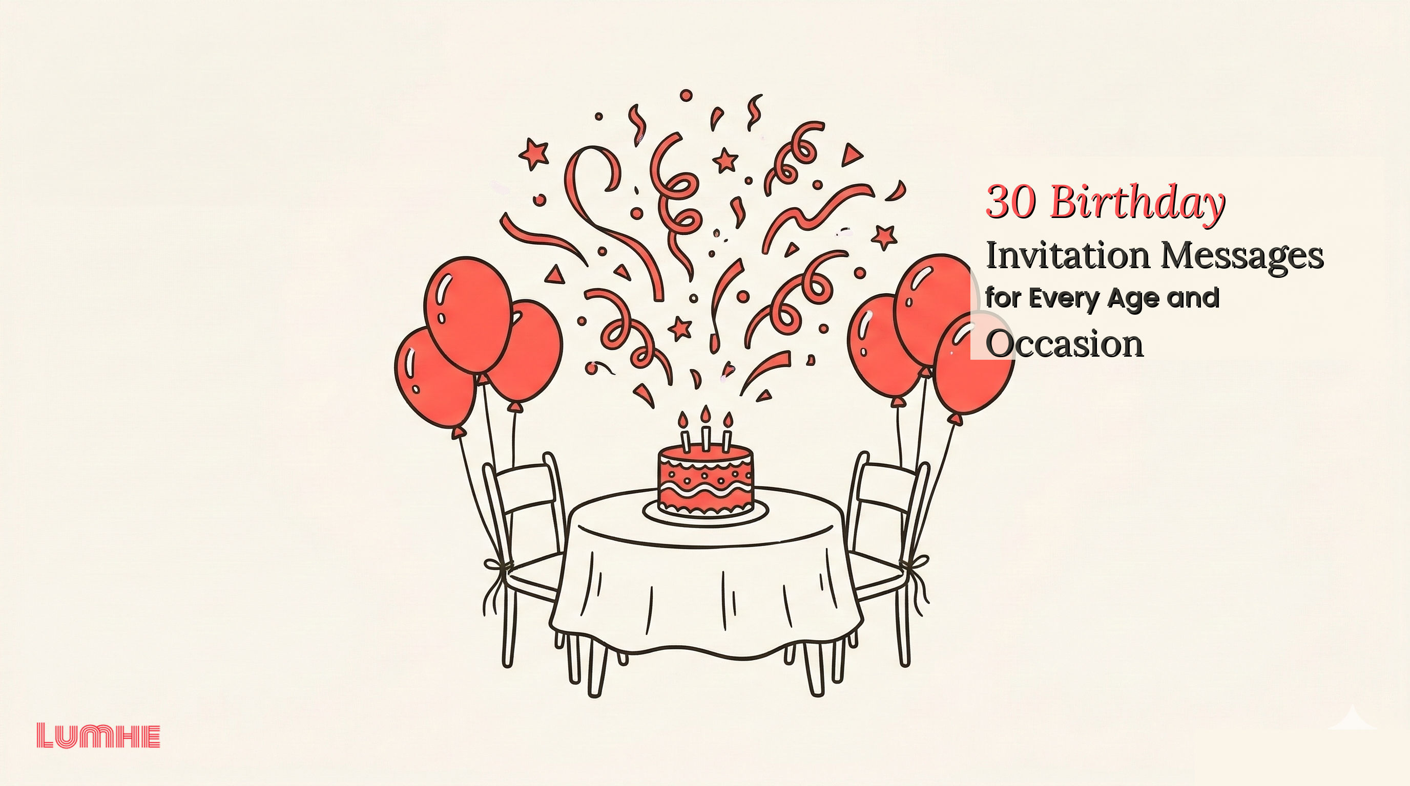 30 Birthday Invitation Messages for Every Age and Occasion — Lumhe blog
