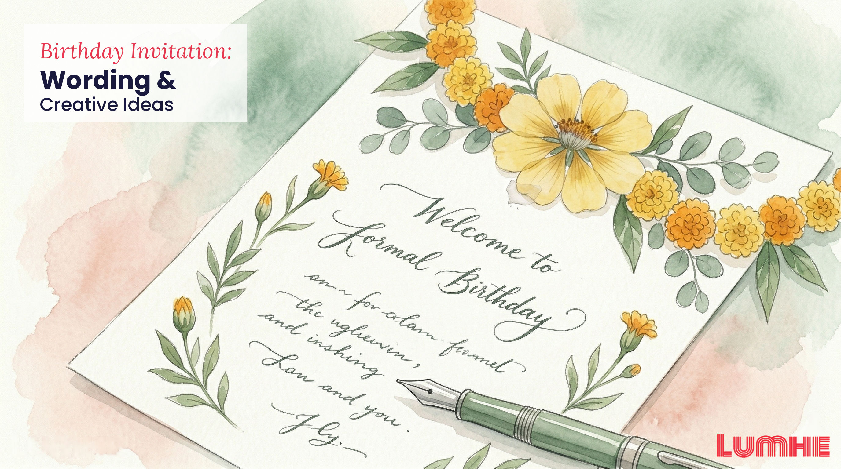 birthday invitation — free templates