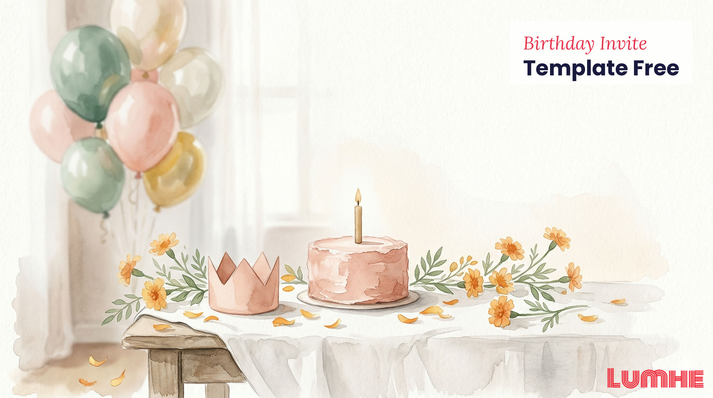birthday invite template free — free templates