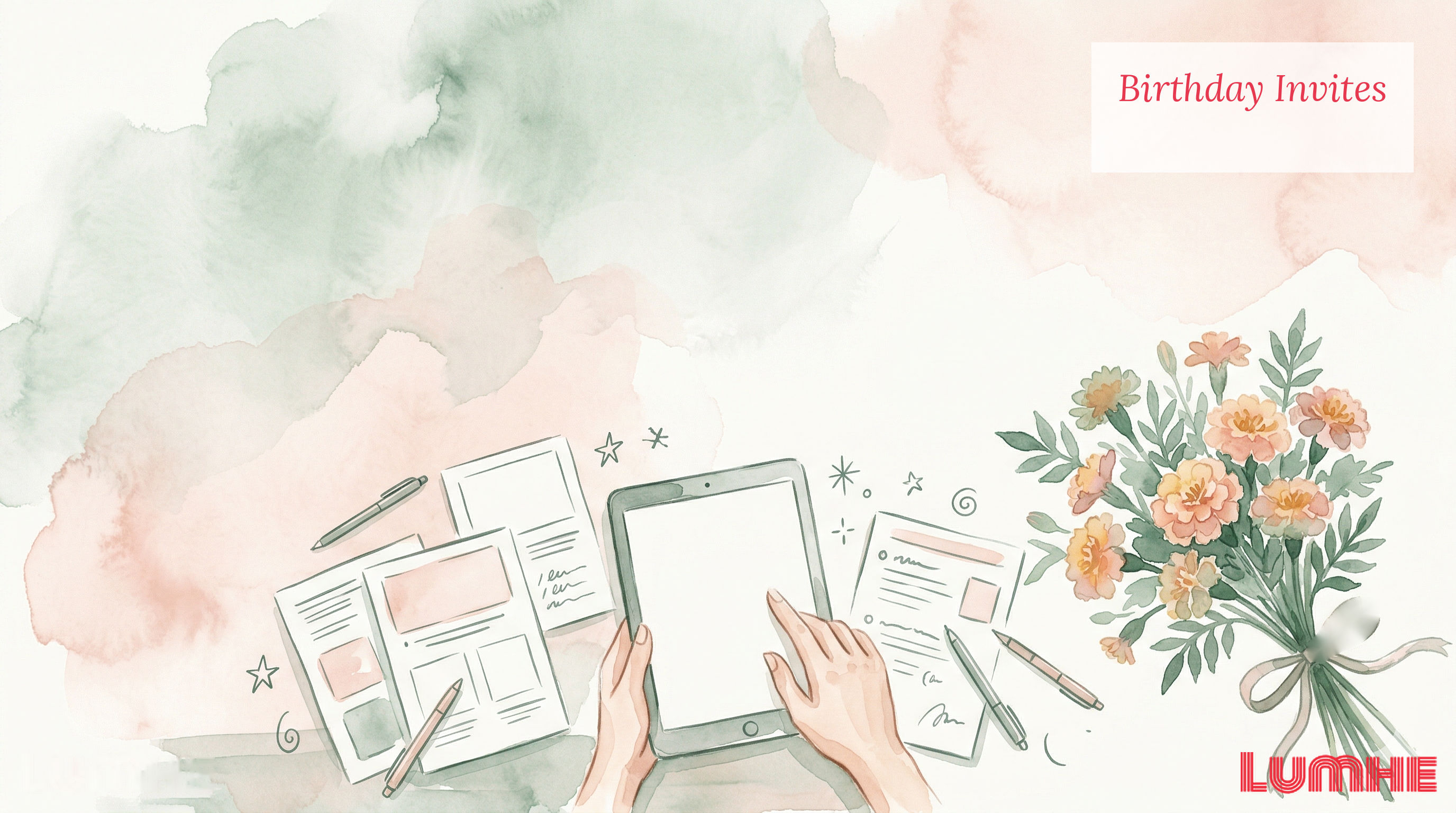 birthday invites — free templates