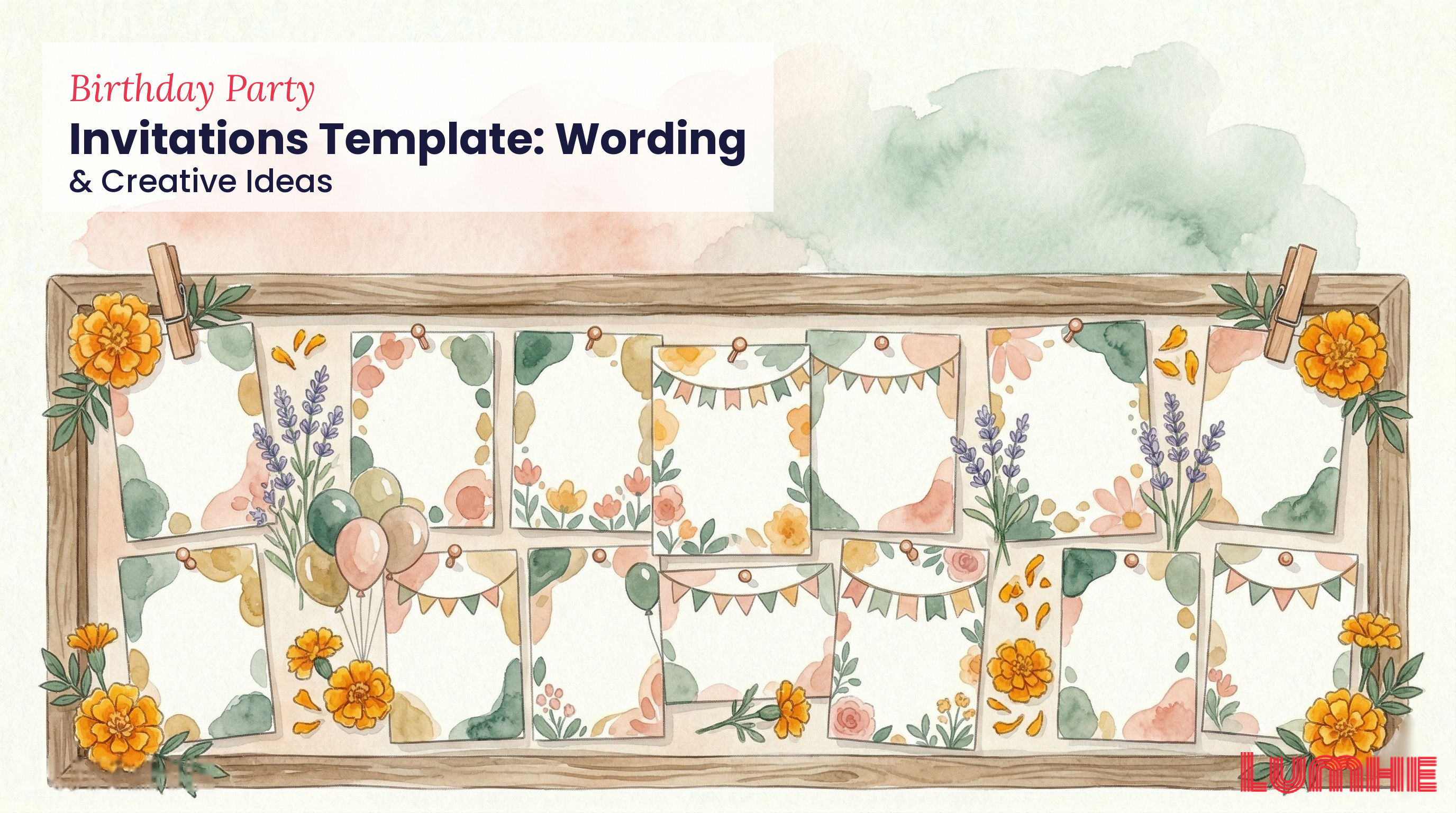 birthday party invitations template — free templates