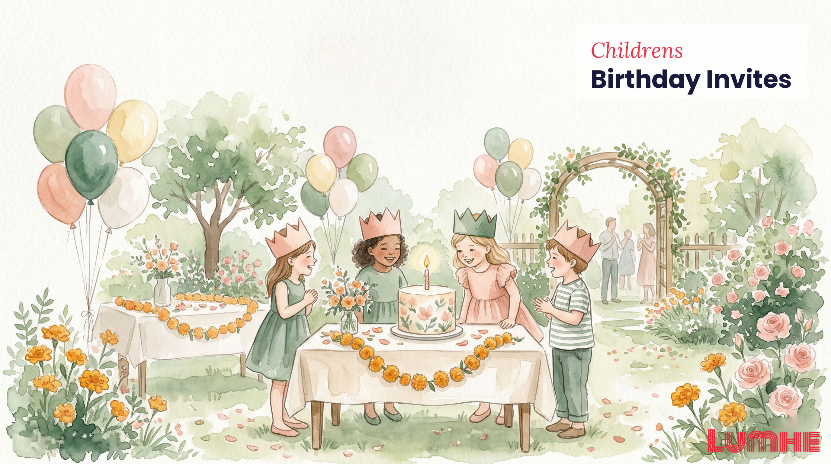 childrens birthday invites — free templates