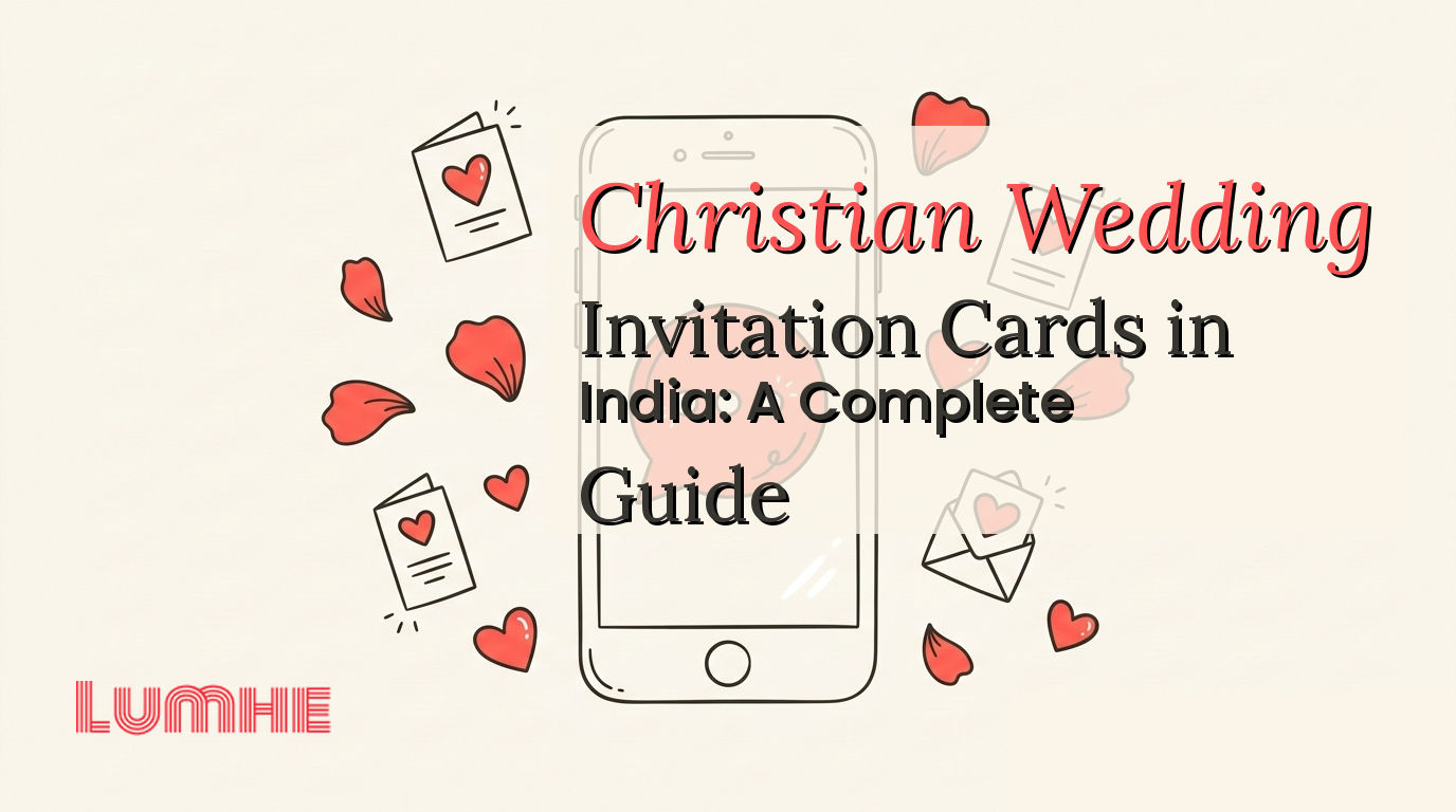Christian Wedding Invitation Cards in India: A Complete Guide — Lumhe blog