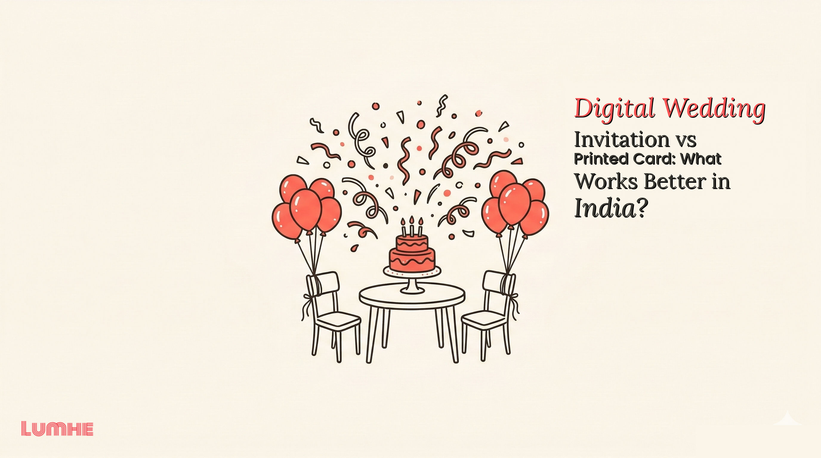 Digital Wedding Invitation vs Printed Card: What Works Better in India? — Lumhe blog