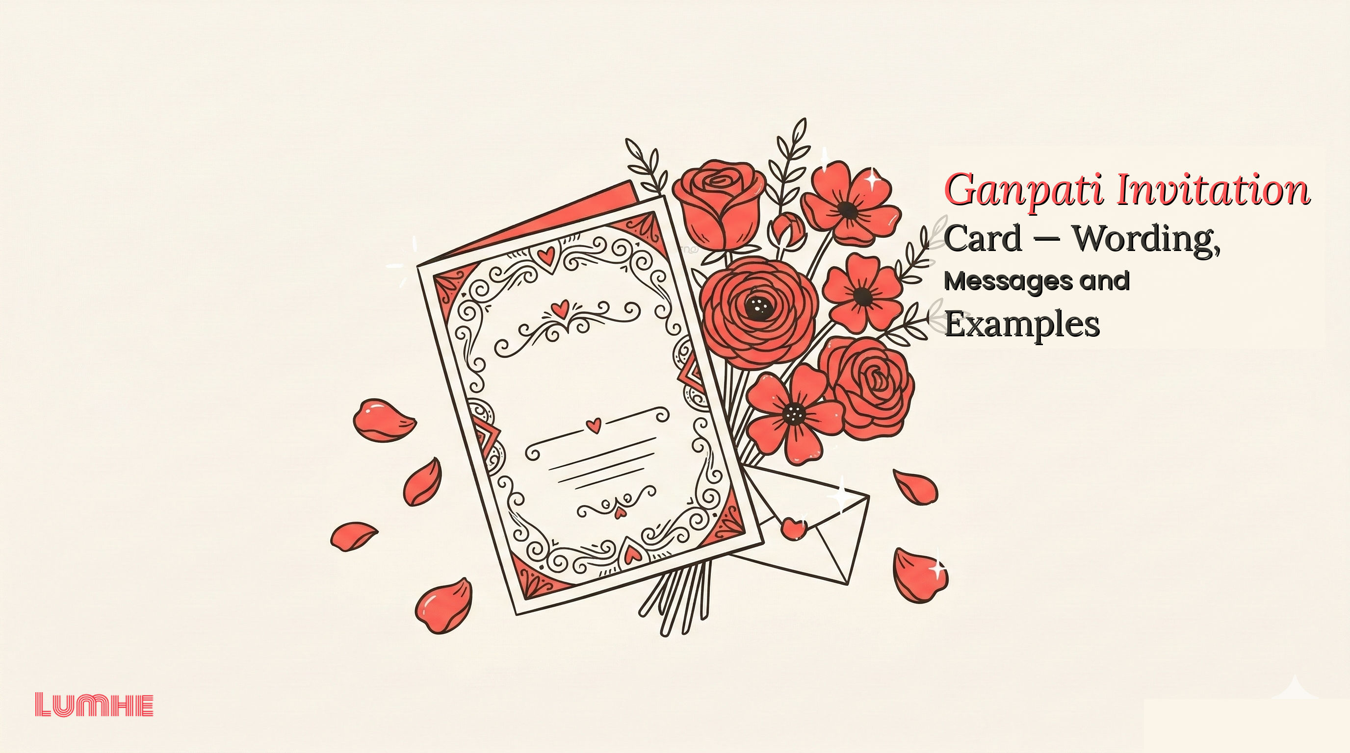 Ganpati Invitation Card — Wording, Messages and Examples — Lumhe blog