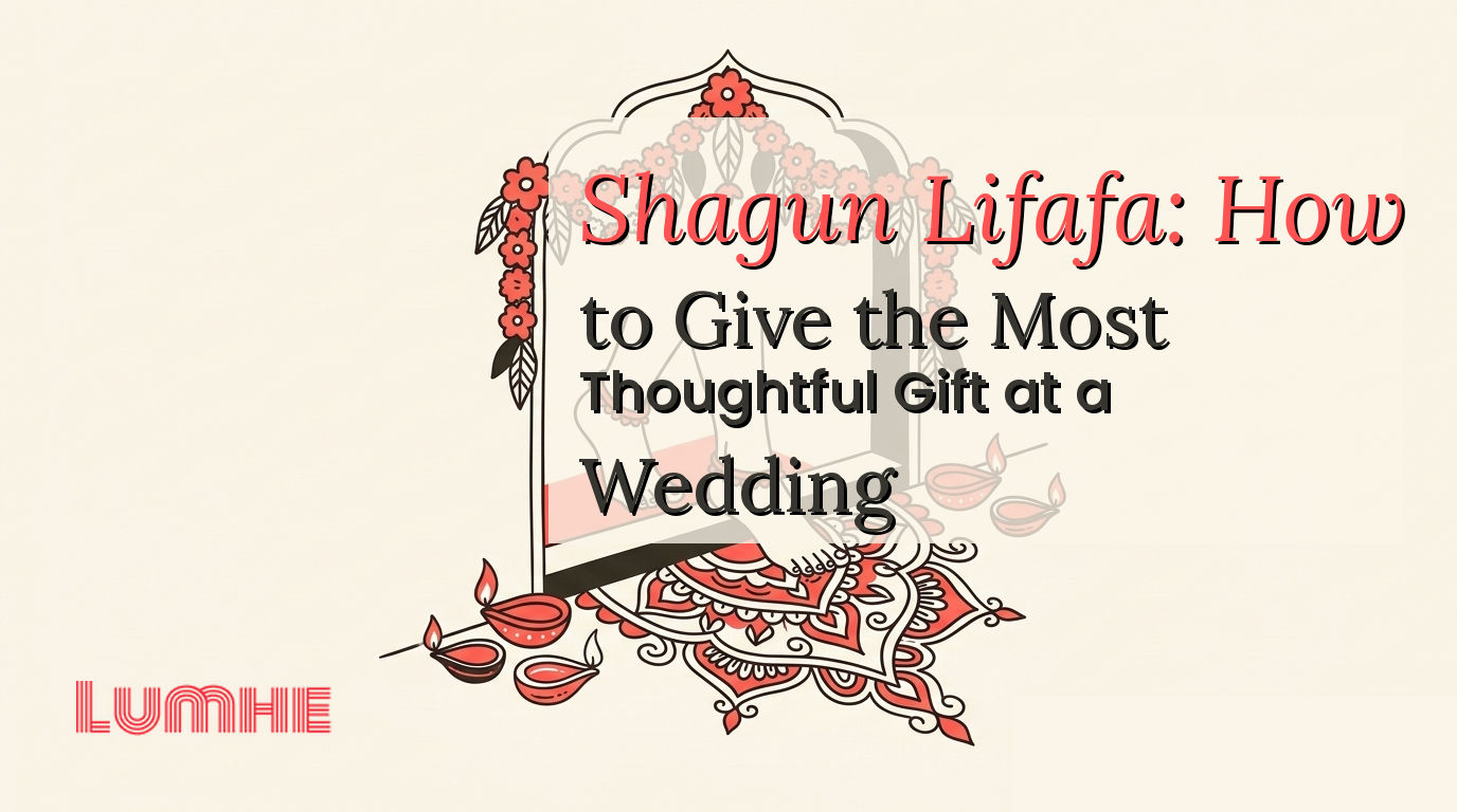Shagun Lifafa: How to Give the Most Thoughtful Gift at a Wedding — Lumhe blog