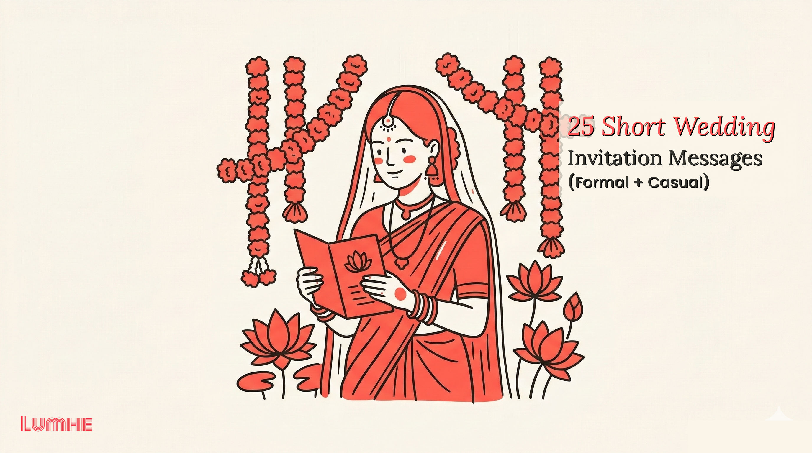 25 Short Wedding Invitation Messages (Formal + Casual) — Lumhe blog