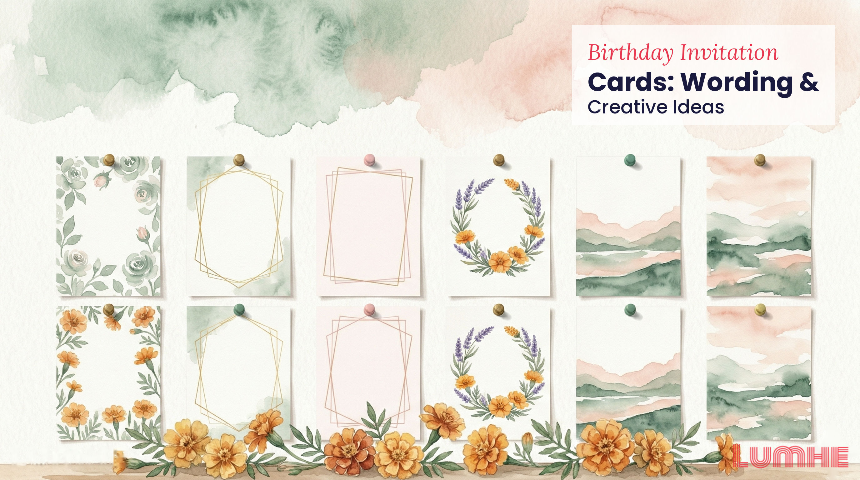 birthday invitation cards — free templates