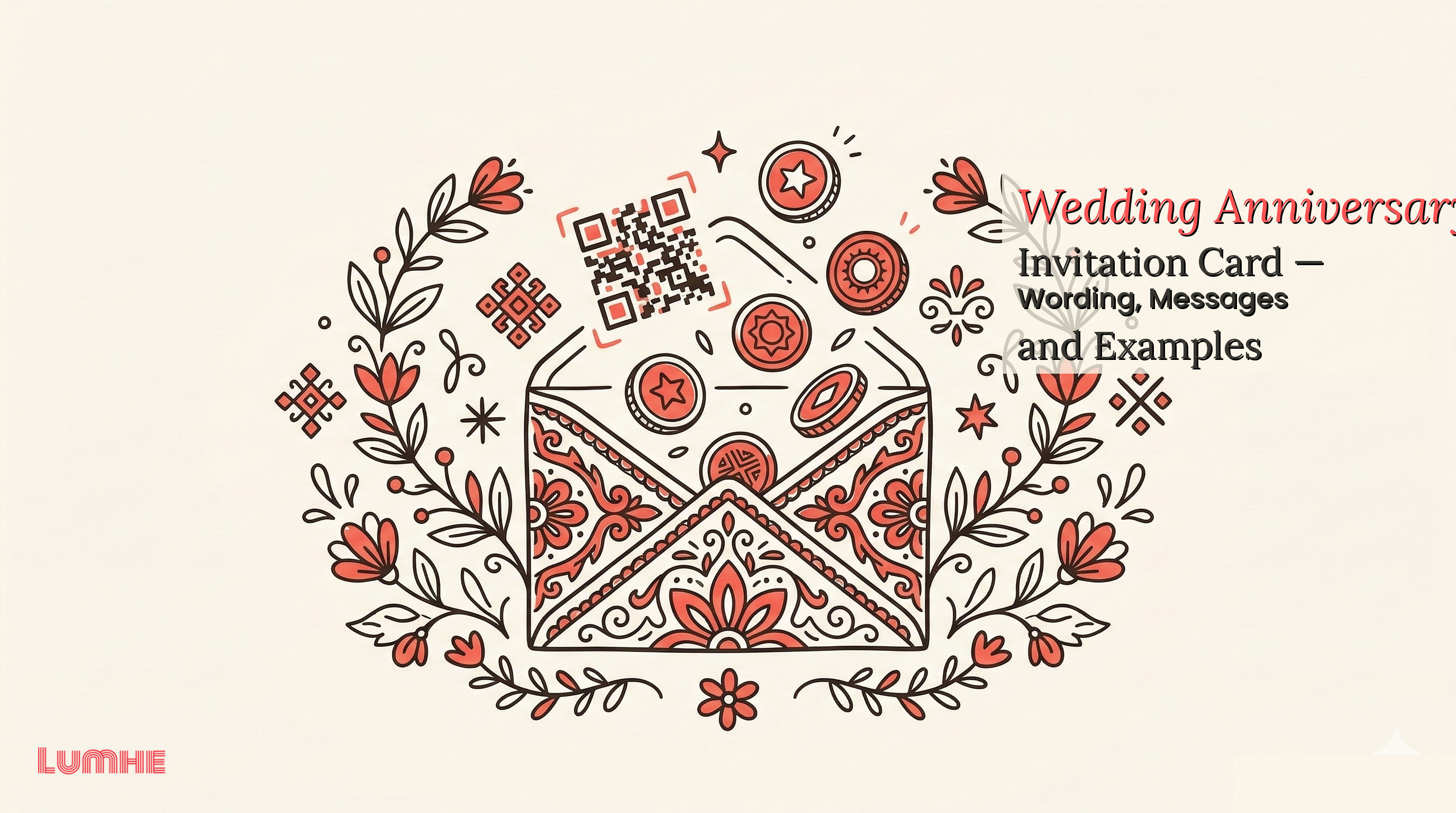 Wedding Anniversary Invitation Card — Wording, Messages and Examples — Lumhe blog